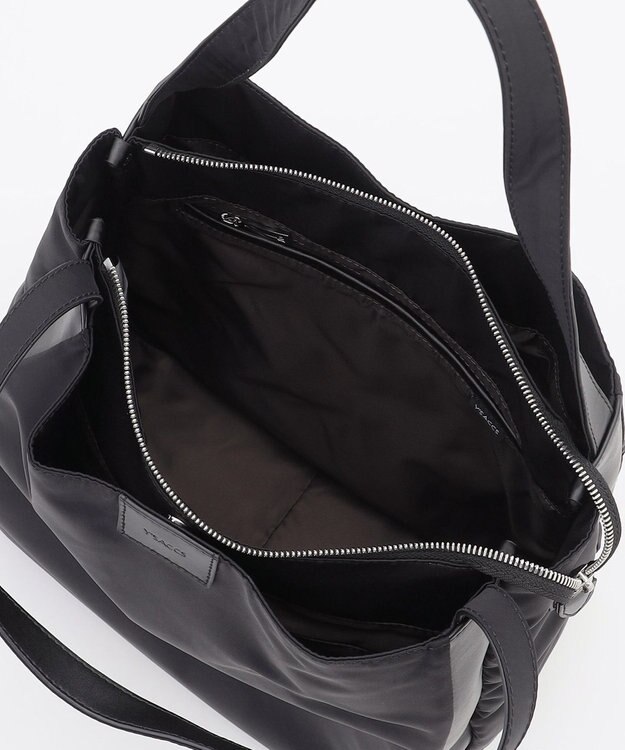 Y'SACCS スクエアすっきりトート Mサイズ ブラック