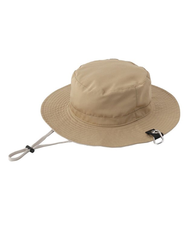 MOONBAT 【WEB限定】アドベンチャーハット 撥水加工 あご紐付き サイズ調整可 ベージュ
