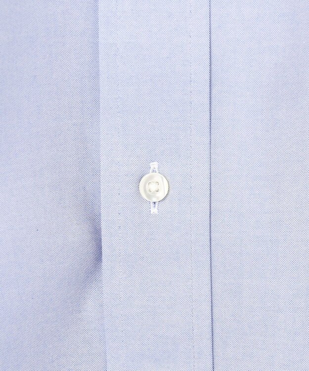 J.PRESS MEN 【PREMIUM PLEATS / 形態安定】ピンオックス 半袖シャツ / B.D. ダルブルー系