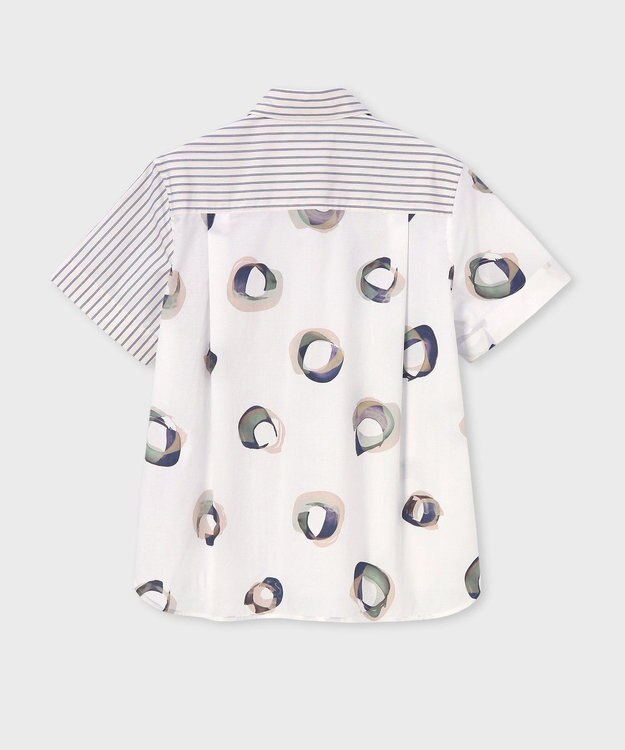 Paul Smith Painted Spot ミックスアップ 半袖シャツ ホワイト