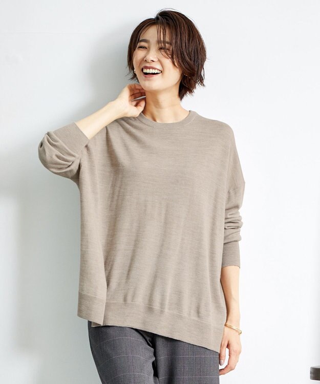  【洗える】DRALON MERINO ニット