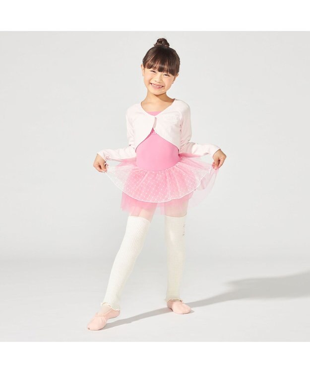 Chacott スカート付レオタード ピンク
