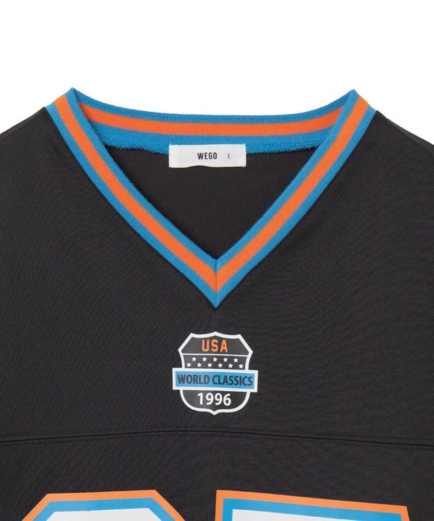 WEGO ナンバリングホッケーT（S） ブラック