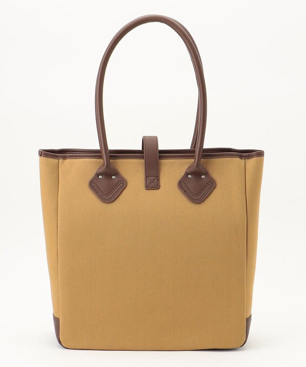 J.PRESS MEN レザーコンビトートバッグ ブラウン系