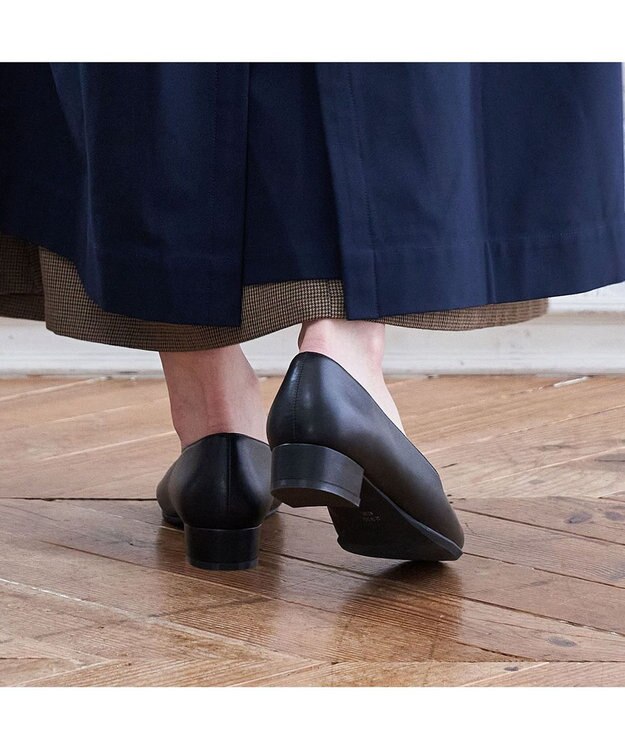 ing <ing>【レイン対応】ローファーパンプス ブラック