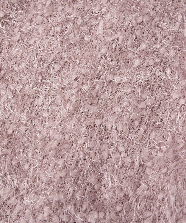 earth music&ecology ポンポンヤーンラメニットプルオーバー Pink