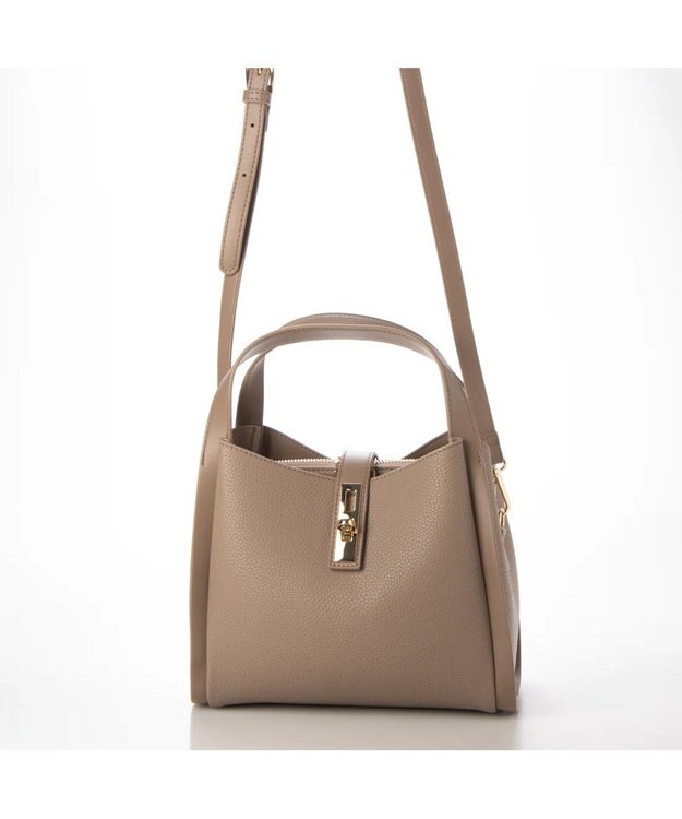 UNBILLION cachecache 3レイヤーヒネリ金具2wayトート オーク