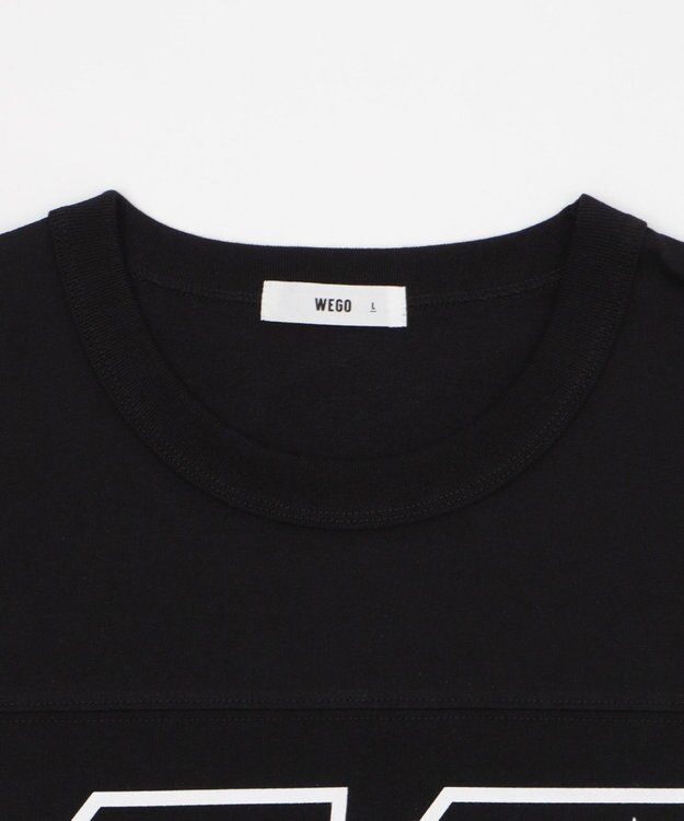 WEGO ヘビーウェイトナンバリングBIG　T（SS） ブラック