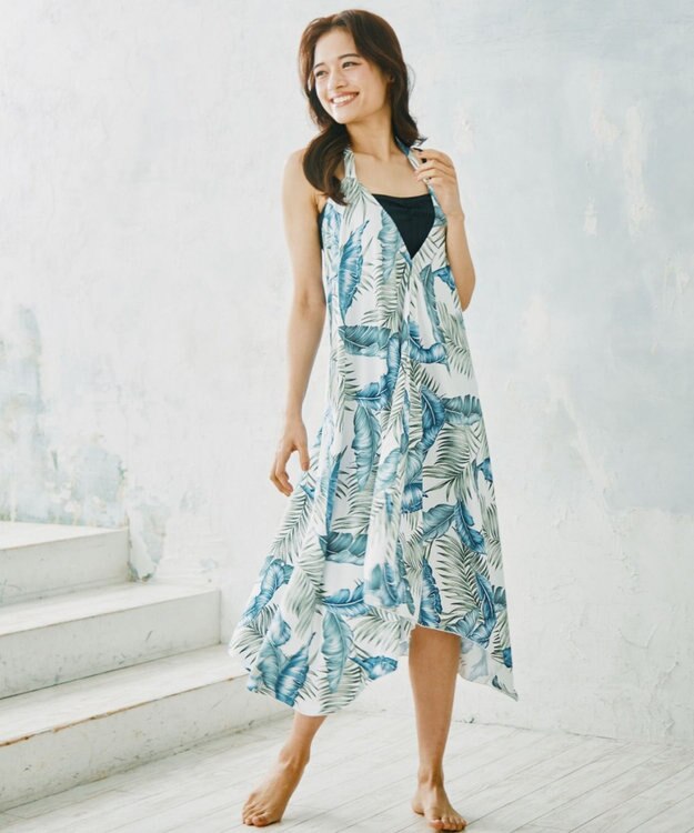 San-ai Resort（三愛水着楽園） 【SALE】WEB限定　ドレスパレオ3点セット【Beach Queen（ビーチクイーン）】