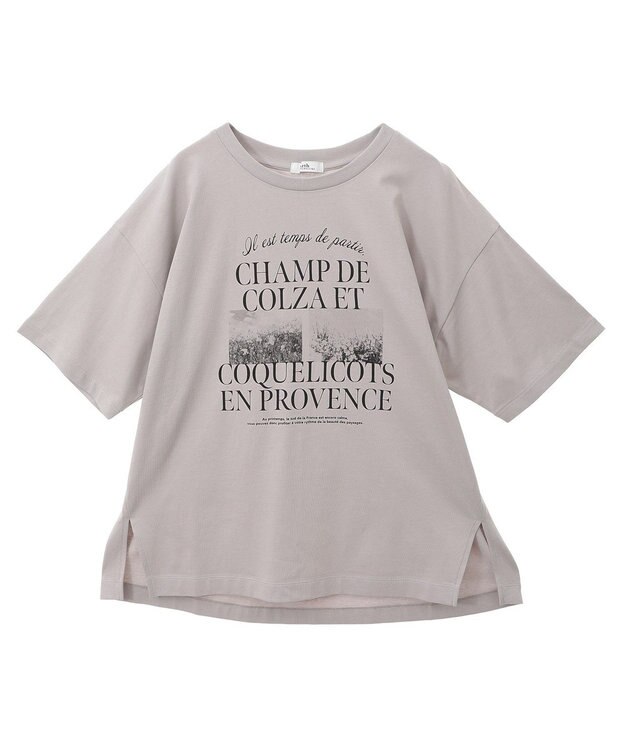 earth music&ecology ＰｈｏｔｏスリットＴ Beige