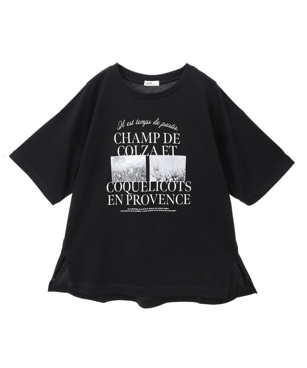 earth music&ecology ＰｈｏｔｏスリットＴ Black