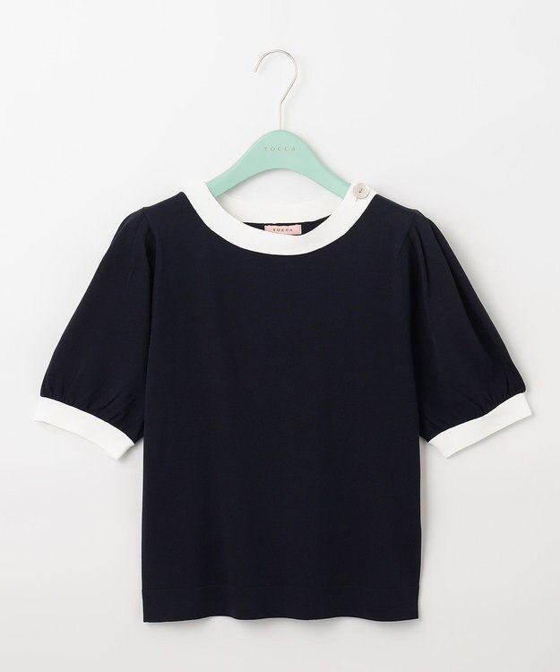 TOCCA 【接触冷感＆洗える！】RAINBOW プルオーバー ネイビー系