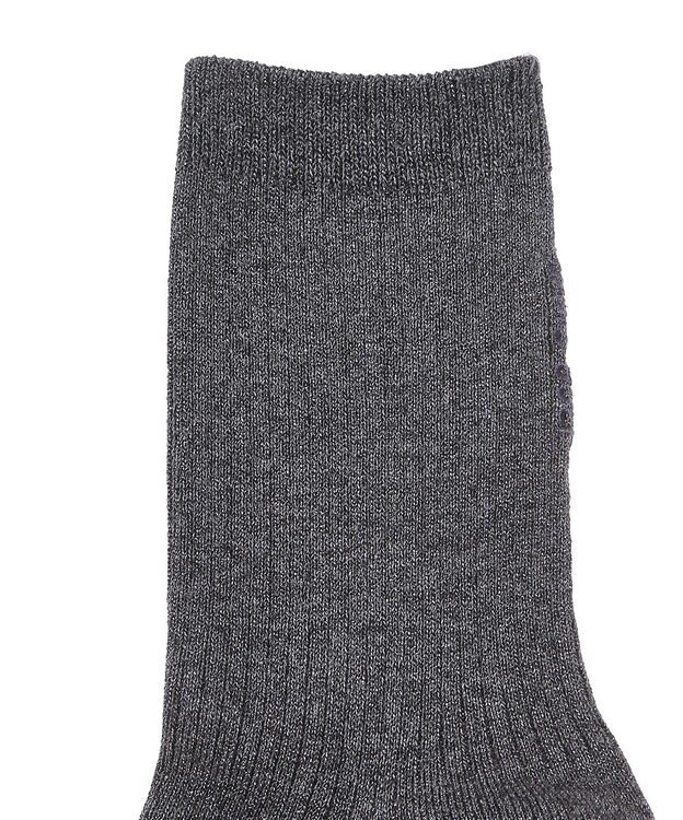 DAKS 【DAKS GOLF】綿混パイルソックス グレー