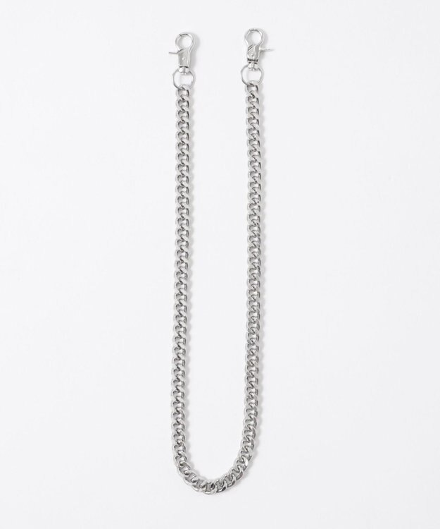 WEGO チェーン付きバルーンデニムパンツ デニムブラックソノタ