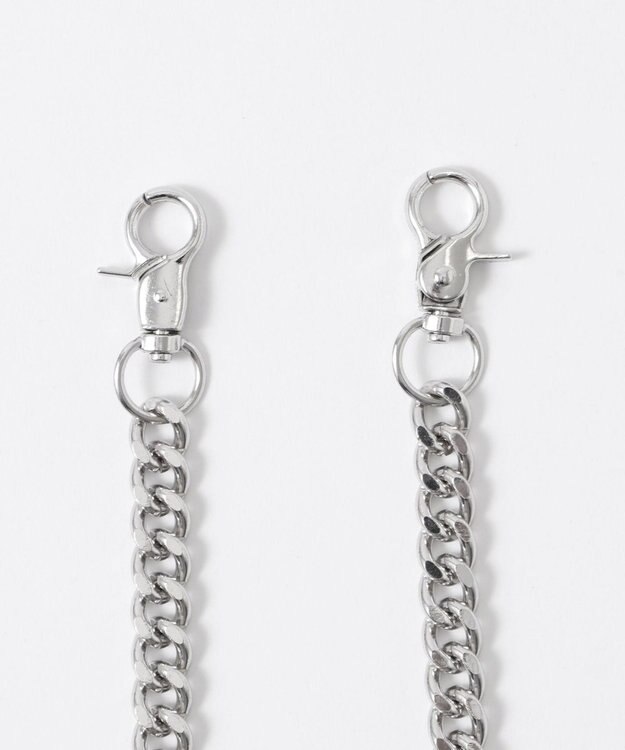 WEGO チェーン付きバルーンデニムパンツ デニムブラックソノタ