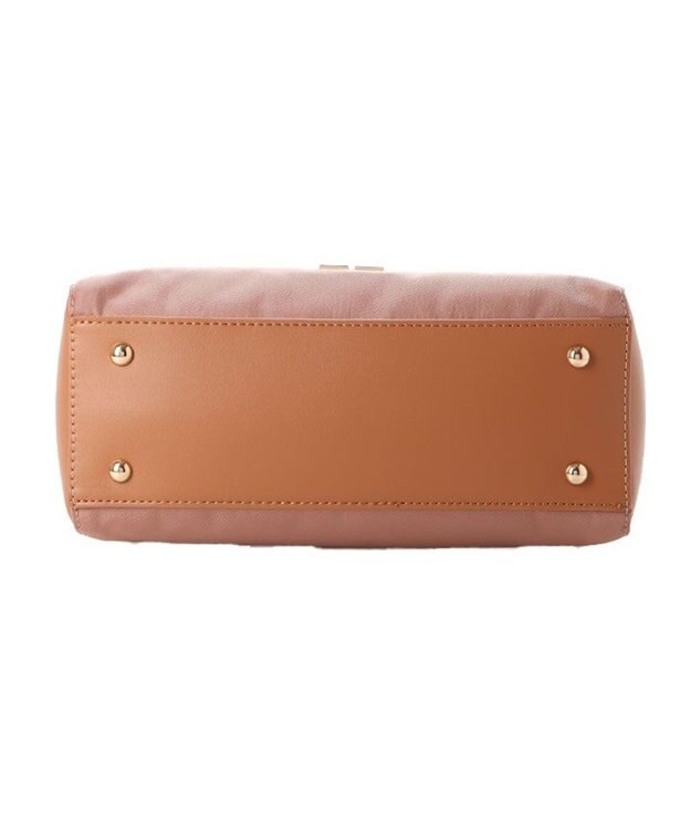 LANVIN en Bleu ラドリー 2wayハンドバッグ ピンクブラウン