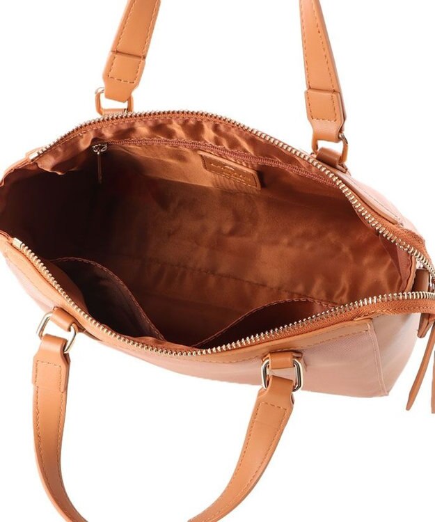 LANVIN en Bleu ラドリー 2wayハンドバッグ ピンクブラウン