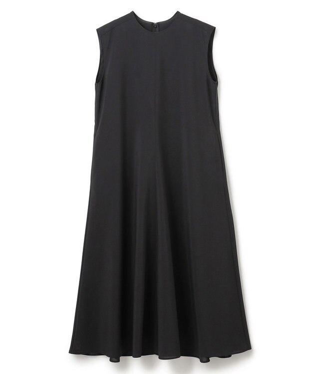 BEIGE， 【洗える/接触冷感/速乾/UVケア対応】BATEAU / Aラインドレス Black