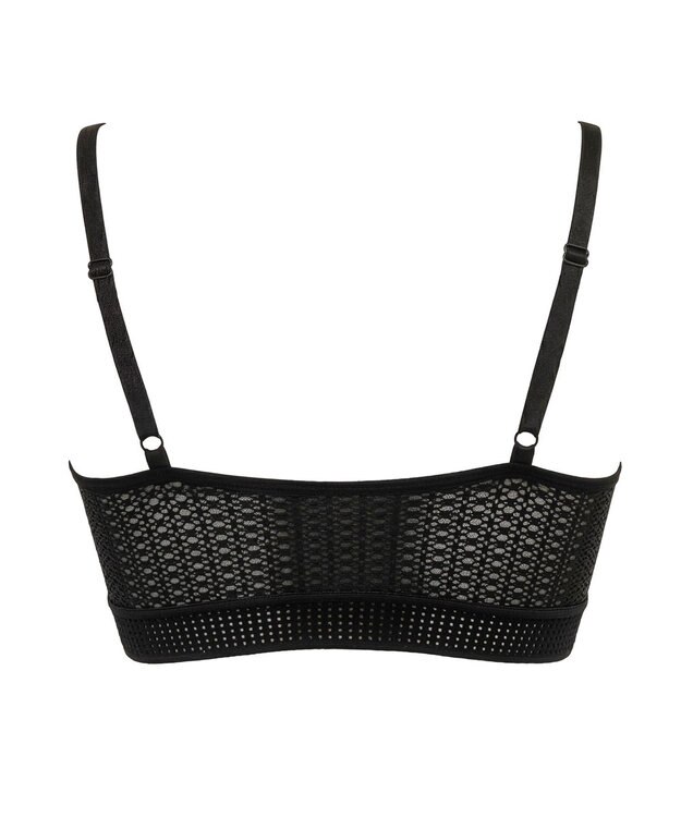 BRADELIS New York 【BRADELIS FIT】UrbanStyleブラ26S1 ノンワイヤー 補正ブラ 補整 下着 響きにくいカップ ブラック