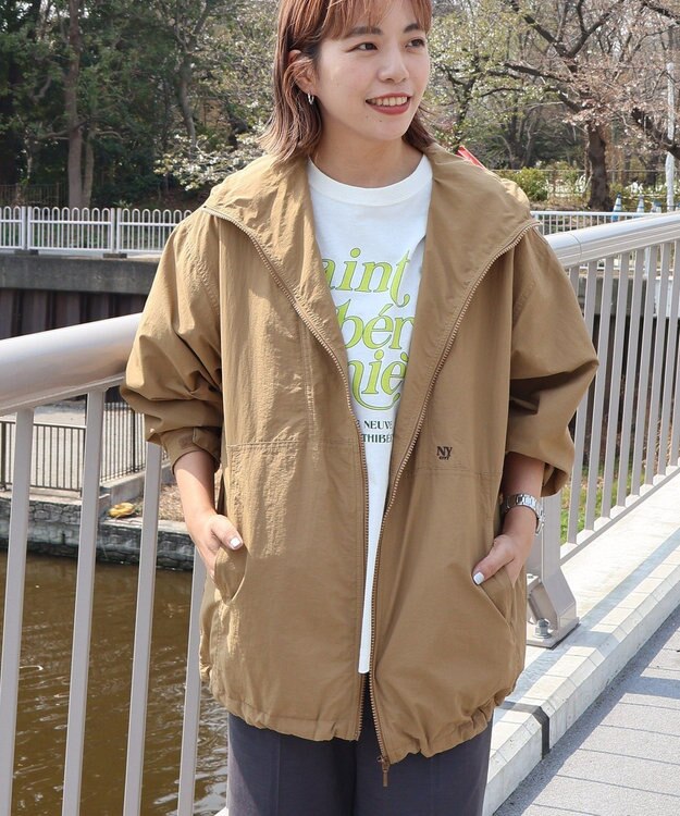 AMERICAN HOLIC 撥水加工フィールドブルゾン Camel