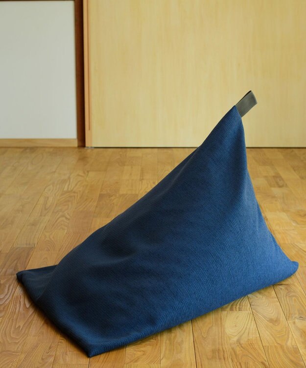 ビーズクッション tetra 高耐久性でペットも安心 tetra LEON（レオン）ビーズクッション ディープブルー