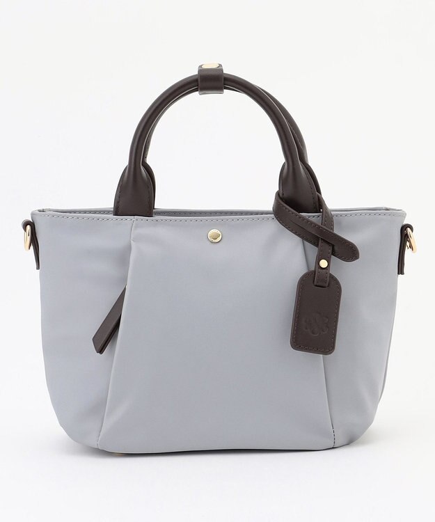 J.PRESS LADIES 【新色登場！・WEB限定カラーあり・2way】ナイロン ポシェット バッグ ライトグレー系