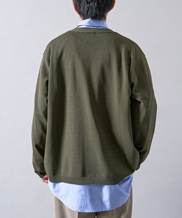 CRAFT STANDARD BOUTIQUE ドライニットカーディガン Khaki