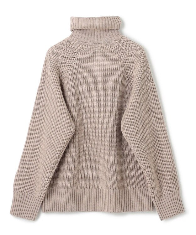 BEIGE， 【洗える】LEADER / ボタンディティールハイネックトップス Taupe