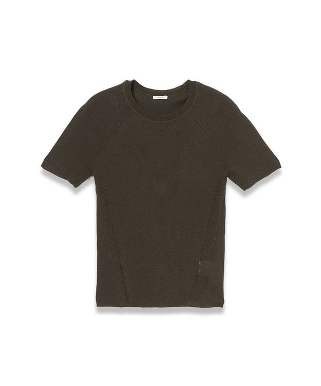 JOSEPH シアークレープ　ショートスリーブニット Palm Leaf