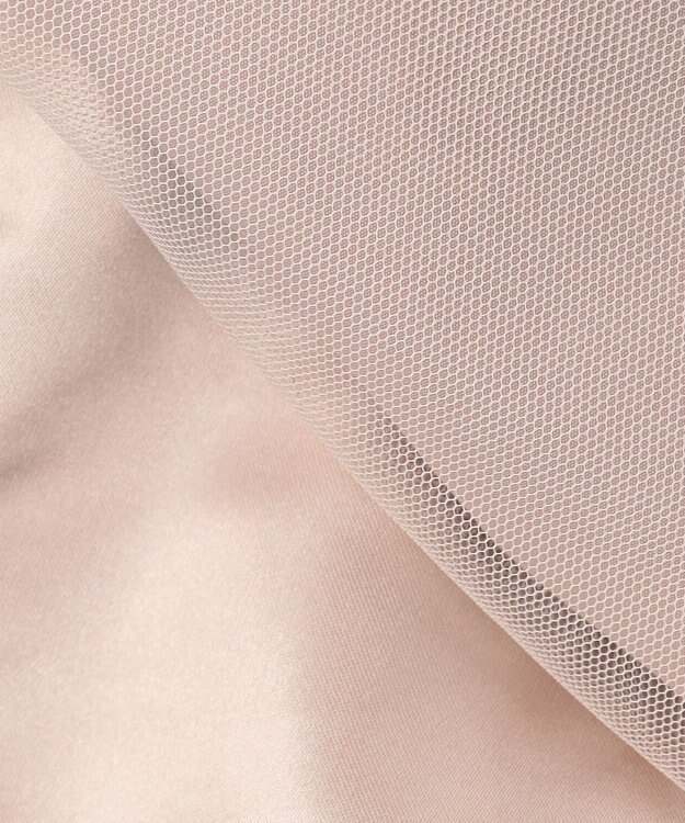 Feroux チュールレイヤード バルーンスカート ピンク系