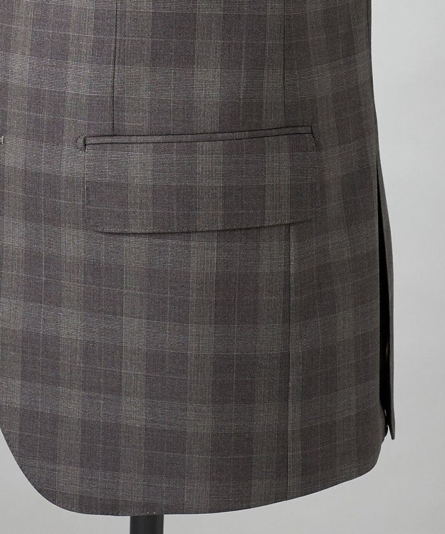 GOTAIRIKU 【CANONICO/カノニコ】 リベンジ 150's 通年スーツ（ブラウン×チェック） ダークブラウン系4