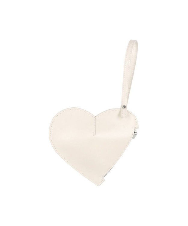 UNBILLION カシュカシュ cachecache / ハート型チャーム ホワイト