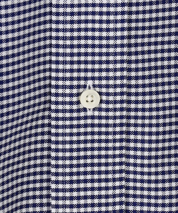 J.PRESS MEN 【WEB・一部店舗限定】ギンガムチェック 半袖シャツ/B.D ネイビー系3