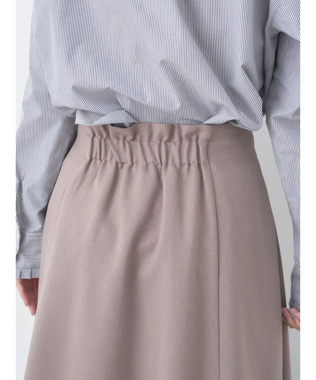 earth music&ecology すきな丈フレアスカート Beige