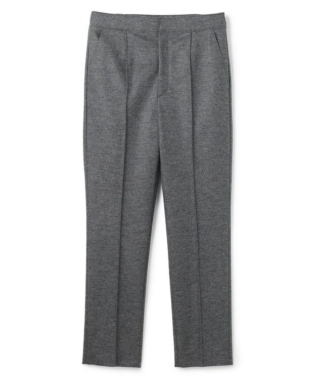 BEIGE， 【Lsize・セットアップ対応】CORBY / ウールピンタックバックサイドゴムパンツ C.Gray