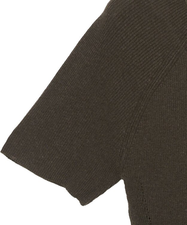 JOSEPH シアークレープ　ショートスリーブニット Palm Leaf