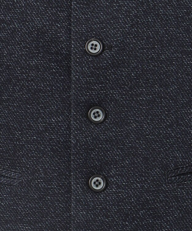 JOSEPH ABBOUD 【キングサイズ】ツィーディジャージー ベスト ネイビー系