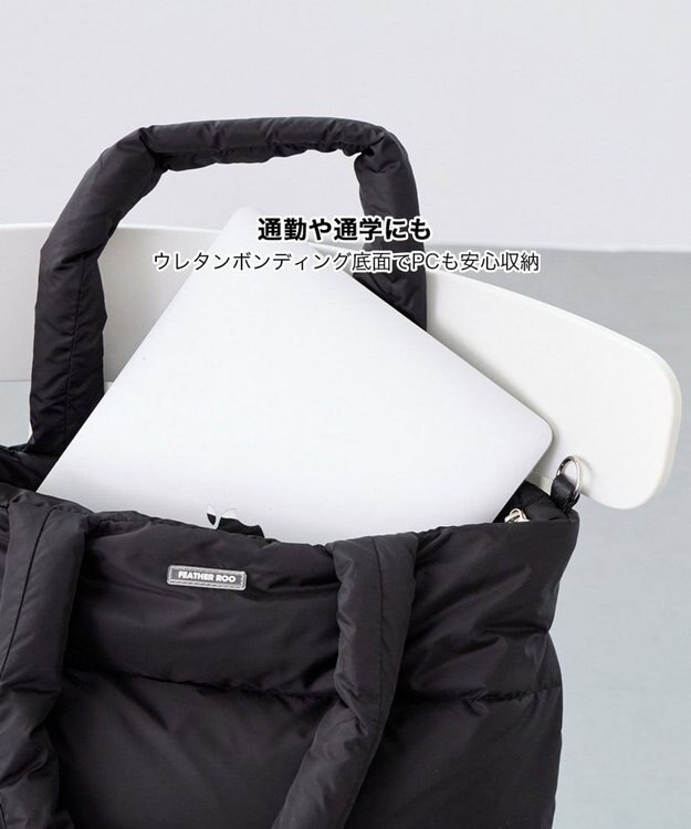 ROOTOTE 3682【弾む軽さフェザールー】FE.ミディアム.モデレート-A 01：ブラック