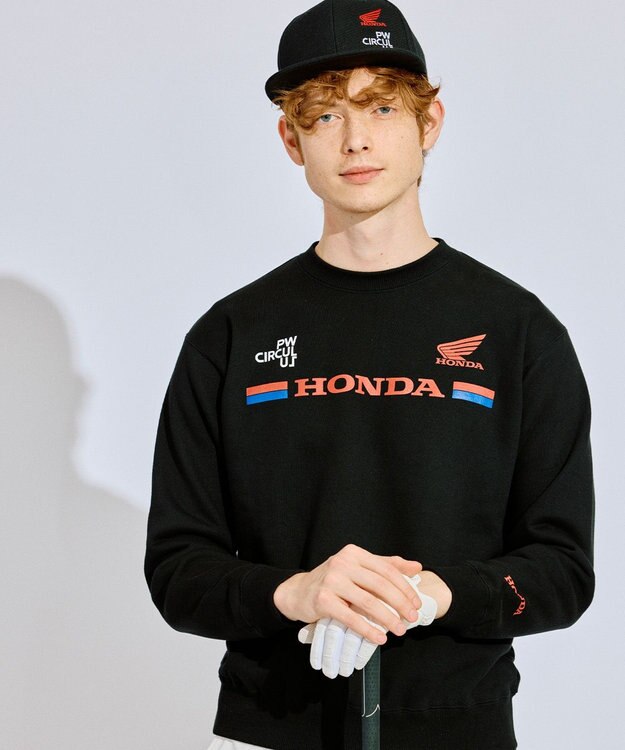 PW CIRCULUS 〈Hondaコラボ〉【UNISEX】コラボキャップ　Cub刺繍Ver.  ゴルフ ブラック系