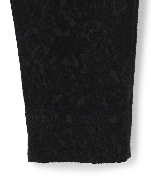 JOSEPH HOMME 【HIGH GRADE LINE】オリエンタルジャガード　タック入りストレートパンツ / HOVE TUCK ブラック系