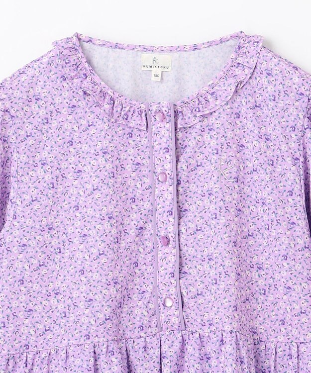 組曲 KIDS 【150-160㎝】Tiny Rose ワンピース ラベンダー