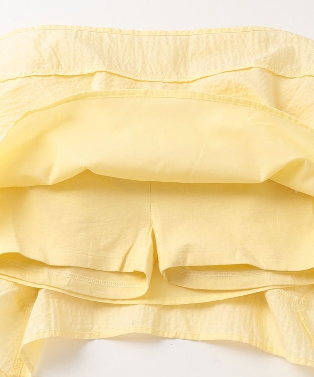 組曲 KIDS 【110-140㎝】イレギュラーヘム キュロット ライトイエロー系