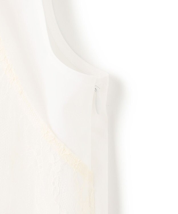 BEIGE， DULYS / ノースリーブブラウス White× Ecru