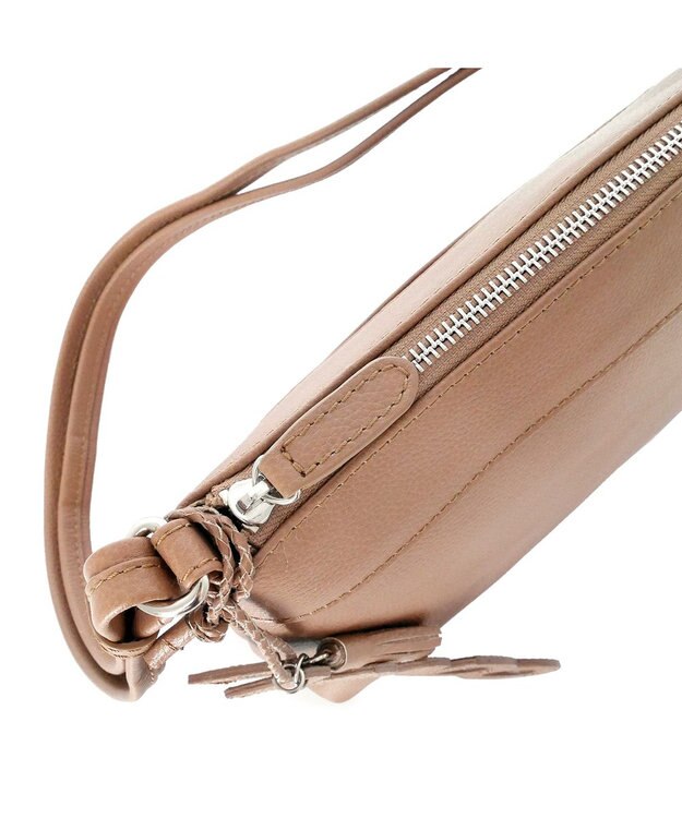 IBIZA MUNDO　牛革　ショルダーバッグ ライトグレー