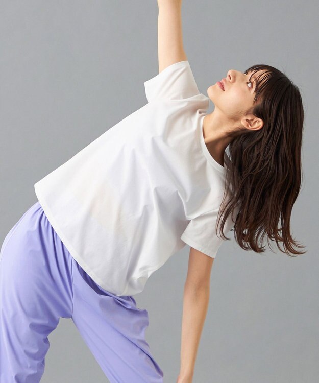 Chacott Chacott BALANCE EasyCare+ Tシャツ ホワイト