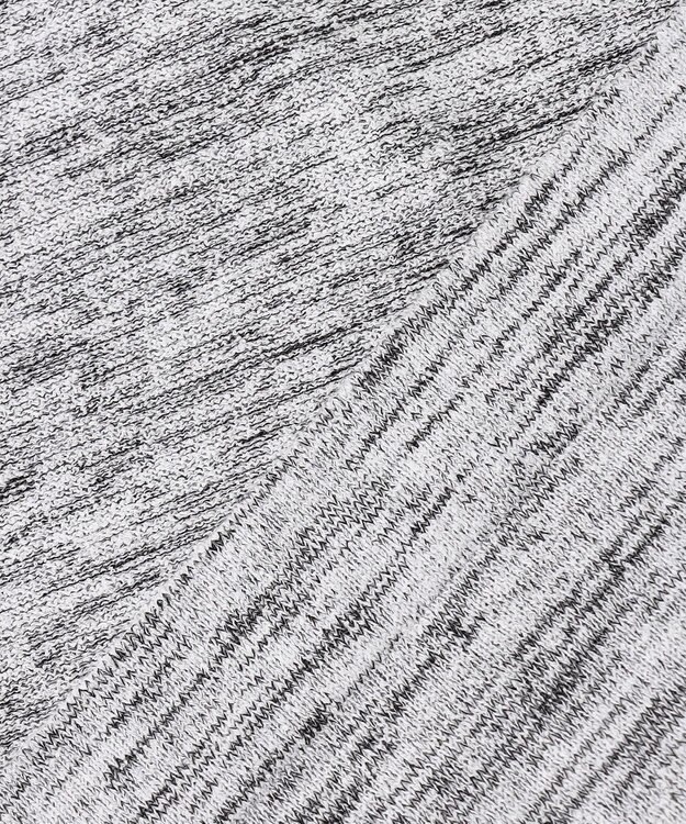 JOSEPH HOMME シャイニースラブブークレ　ニットＴシャツ ライトグレー系