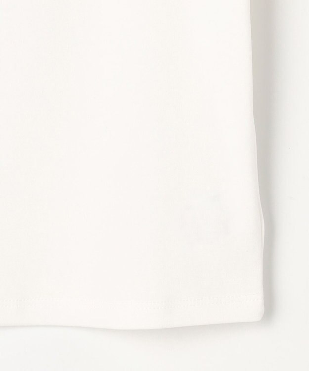 ANY KIDS 襟なしカットソーブラウス ホワイト