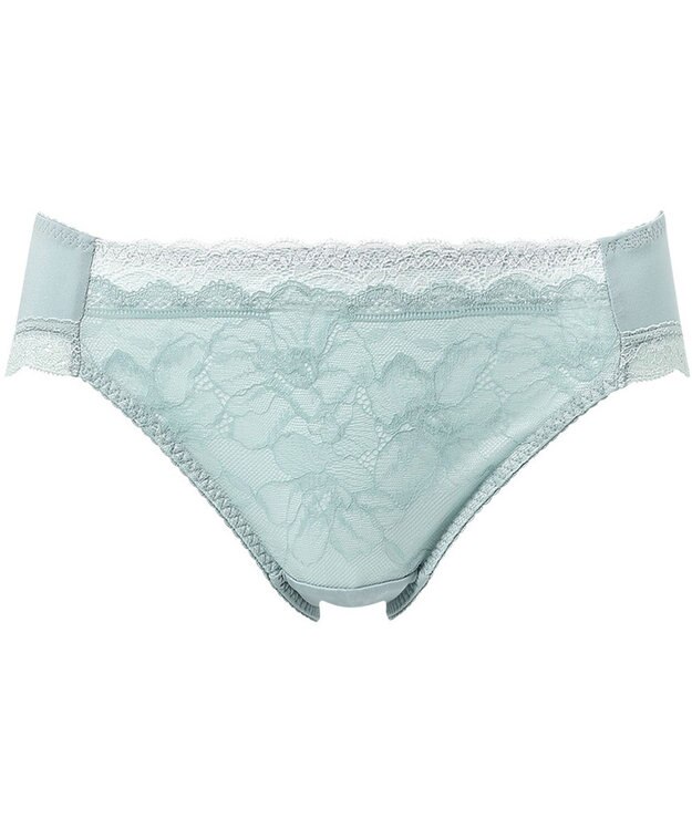 Wing ショーツ KB2723とペア 【脇も背中もきれいブラ】 はきこみ丈あさめ KF2823 ウイング／ワコール グリーン