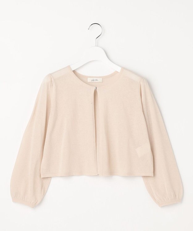 ANY SIS 【Lily Calin】シャイニー ボレロ ライトベージュ