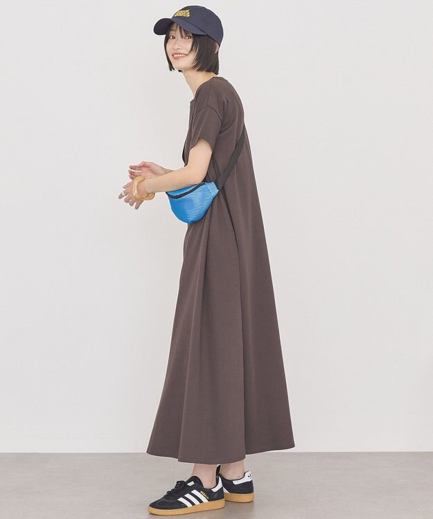 AMERICAN HOLIC 【選べる丈】フレアワンピース Black